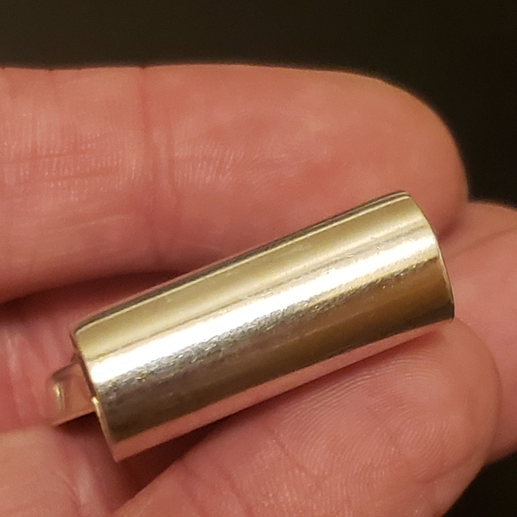 Sterling Silver And Onyx Pendant Mexico 925 - Picture 6 of 8